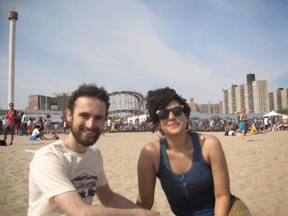 (here we are in Coney Island, 2013)
